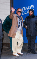Don Johnson is seen leaving Good Morning America this morning in New York City. 10 Mar 2025 Pictured: Don Johnson is seen leaving Good Morning America this morning in New York City. Photo credit: Eric Kowalsky / MEGA 