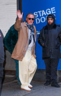 Don Johnson is seen leaving Good Morning America this morning in New York City. 10 Mar 2025 Pictured: Don Johnson is seen leaving Good Morning America this morning in New York City. Photo credit: Eric Kowalsky / MEGA 